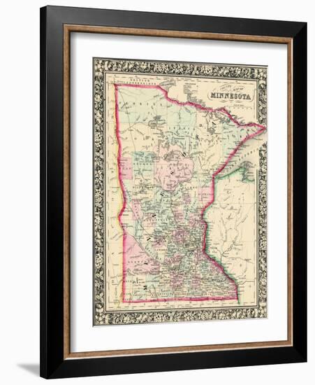 1864, United States, Minnesota, North America, Minnesota-null-Framed Giclee Print