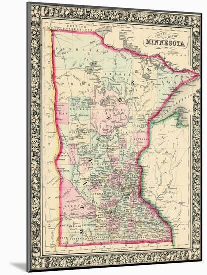 1864, United States, Minnesota, North America, Minnesota-null-Mounted Giclee Print