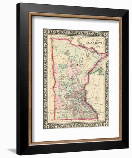 1864, United States, Minnesota, North America, Minnesota-null-Framed Giclee Print