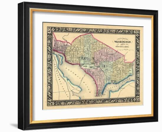 1864, Washington D.C., District of Columbia, United States-null-Framed Giclee Print