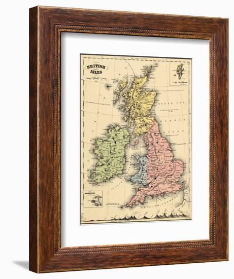 1866, Ireland, England, Scotland, United Kingdom, Wales, British Isles-null-Framed Giclee Print