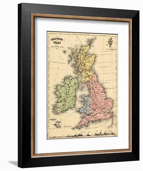 1866, Ireland, England, Scotland, United Kingdom, Wales, British Isles-null-Framed Giclee Print