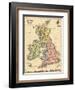 1866, Ireland, England, Scotland, United Kingdom, Wales, British Isles-null-Framed Giclee Print