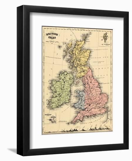 1866, Ireland, England, Scotland, United Kingdom, Wales, British Isles-null-Framed Giclee Print