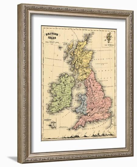 1866, Ireland, England, Scotland, United Kingdom, Wales, British Isles-null-Framed Giclee Print