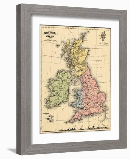 1866, Ireland, England, Scotland, United Kingdom, Wales, British Isles-null-Framed Giclee Print