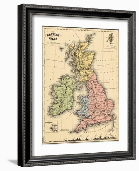 1866, Ireland, England, Scotland, United Kingdom, Wales, British Isles-null-Framed Giclee Print