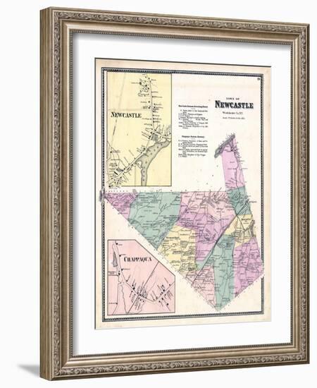 1867, New Castle, New Castle, Chappaqua, New York, United States-null-Framed Giclee Print