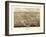 1868, Columbus Bird's Eye View, Wisconsin, United States-null-Framed Giclee Print