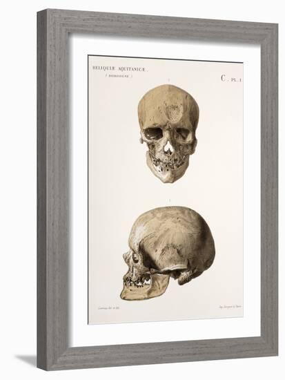 1868 Cro Magnon 1 Lartet First Discovery-Paul Stewart-Framed Photographic Print