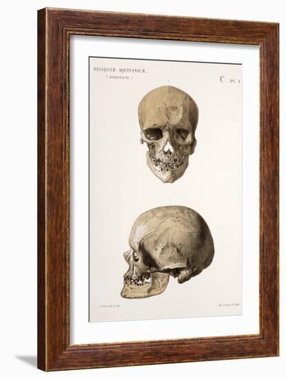 1868 Cro Magnon 1 Lartet First Discovery-Paul Stewart-Framed Photographic Print