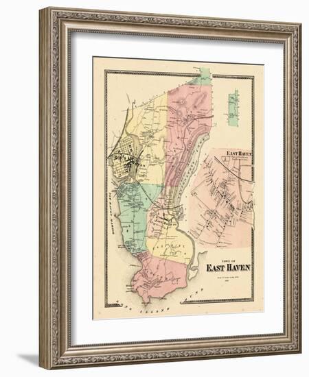 1868, East Haven, Connecticut, United States-null-Framed Giclee Print