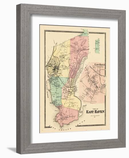 1868, East Haven, Connecticut, United States-null-Framed Giclee Print