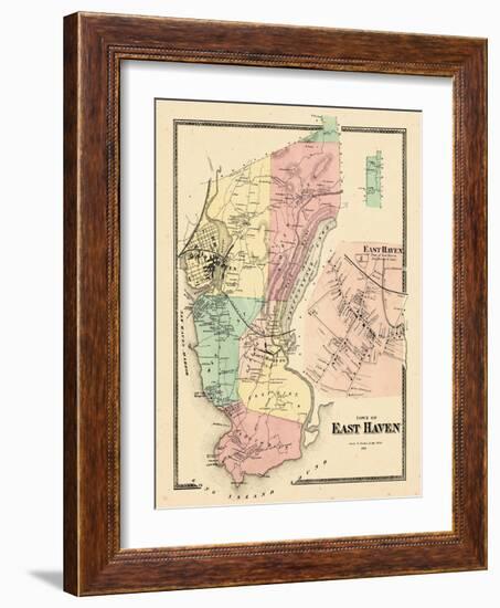 1868, East Haven, Connecticut, United States-null-Framed Giclee Print