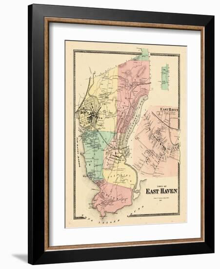 1868, East Haven, Connecticut, United States-null-Framed Giclee Print