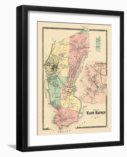 1868, East Haven, Connecticut, United States-null-Framed Giclee Print