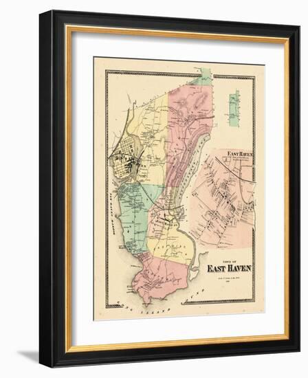 1868, East Haven, Connecticut, United States-null-Framed Giclee Print