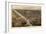 1868, Grand Rapids Bird's Eye View, Michigan, United States-null-Framed Giclee Print