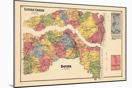 1868, Little Creek, Dover, Little Creek Landing, Delaware, United States-null-Mounted Giclee Print