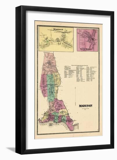 1868, Madison, South Meriden, Connecticut, United States-null-Framed Giclee Print