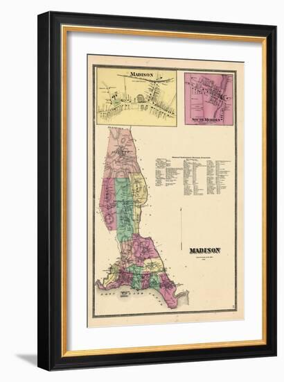 1868, Madison, South Meriden, Connecticut, United States-null-Framed Giclee Print