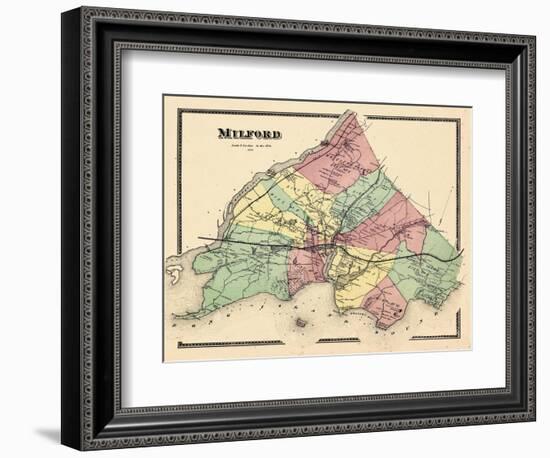 1868, Milford, Connecticut, United States-null-Framed Giclee Print