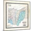 1868, State Geological Map, Ohio, United States-null-Mounted Giclee Print