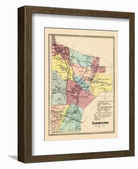 1869, Farmington, Connecticut, United States-null-Framed Giclee Print