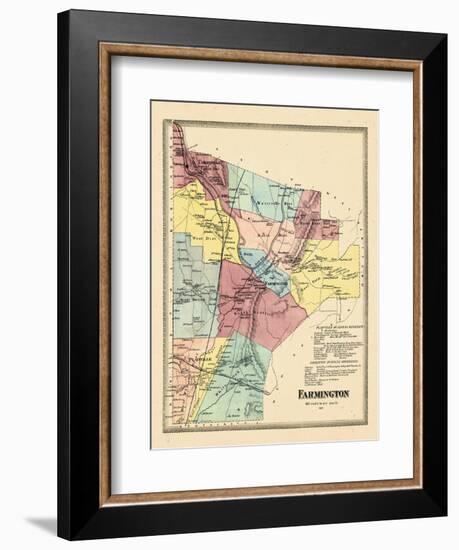 1869, Farmington, Connecticut, United States-null-Framed Giclee Print
