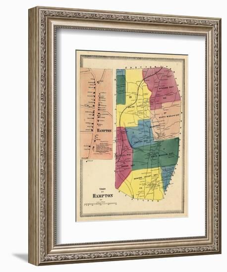 1869, Hampton Town, Hampton, Connecticut, United States-null-Framed Giclee Print