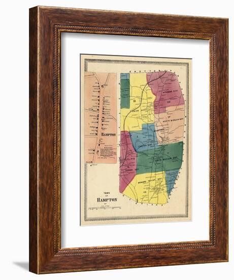 1869, Hampton Town, Hampton, Connecticut, United States-null-Framed Giclee Print