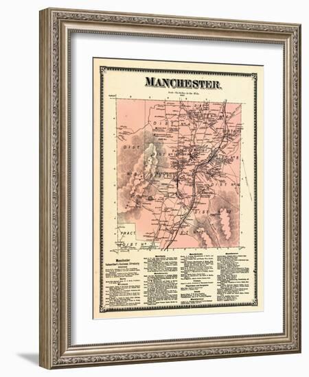 1869, Manchester, Vermont, United States-null-Framed Giclee Print