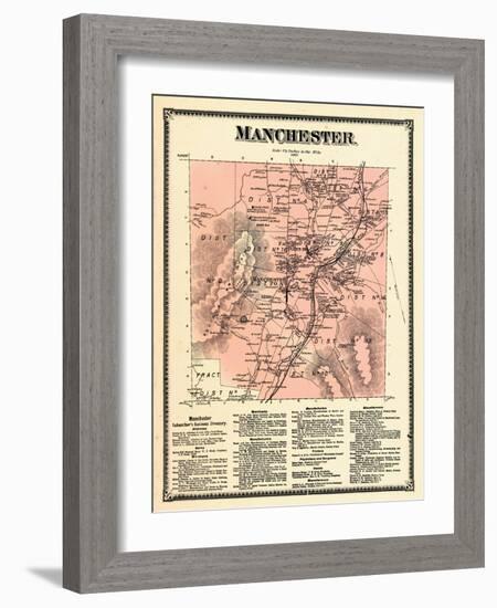 1869, Manchester, Vermont, United States-null-Framed Giclee Print