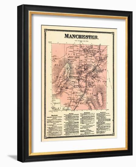 1869, Manchester, Vermont, United States-null-Framed Giclee Print