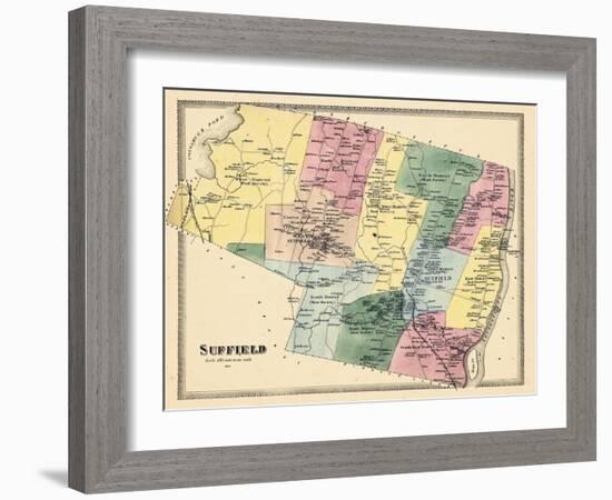 1869, Suffield, Connecticut, United States-null-Framed Giclee Print