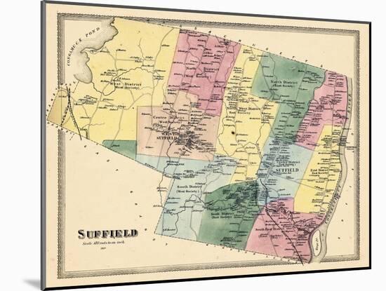 1869, Suffield, Connecticut, United States-null-Mounted Giclee Print