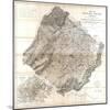 1870, Augusta County Wall Map, Virginia, United States-null-Mounted Giclee Print