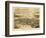 1870, Boston Bird's Eye View on July 4th, Massachusetts, United States-null-Framed Giclee Print