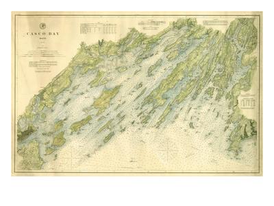 Casco Bay Chart