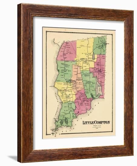 1870, Litle Compton, Rhode Island, United States-null-Framed Giclee Print