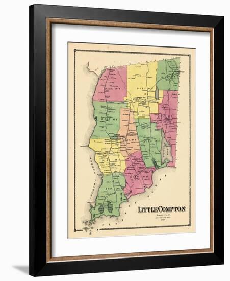 1870, Litle Compton, Rhode Island, United States-null-Framed Giclee Print