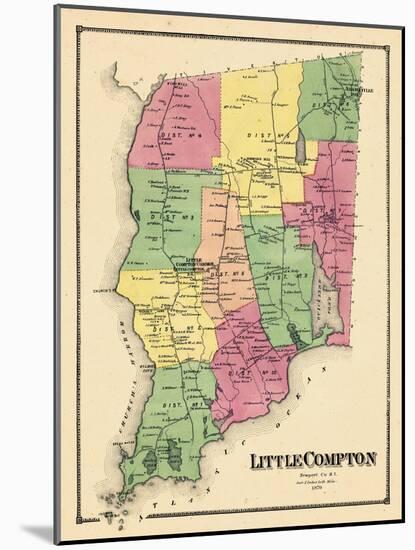 1870, Litle Compton, Rhode Island, United States-null-Mounted Giclee Print