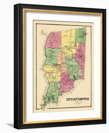 1870, Litle Compton, Rhode Island, United States-null-Framed Giclee Print