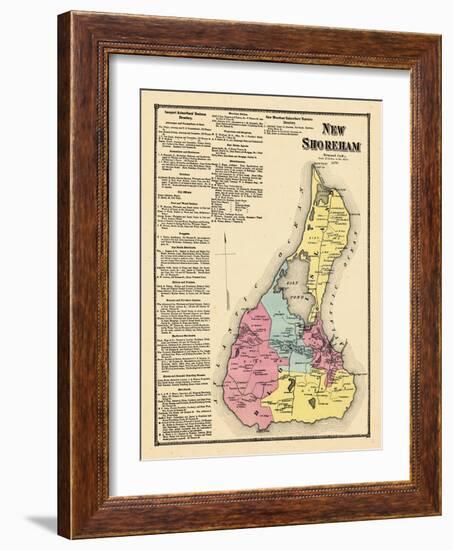 1870, New Shoreham, Rhode Island, United States-null-Framed Giclee Print