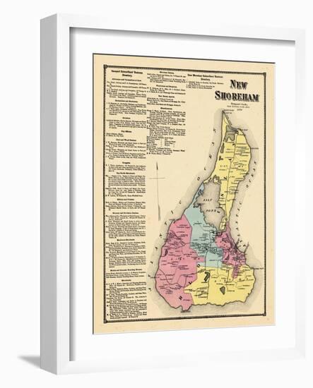 1870, New Shoreham, Rhode Island, United States-null-Framed Giclee Print