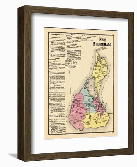 1870, New Shoreham, Rhode Island, United States-null-Framed Giclee Print