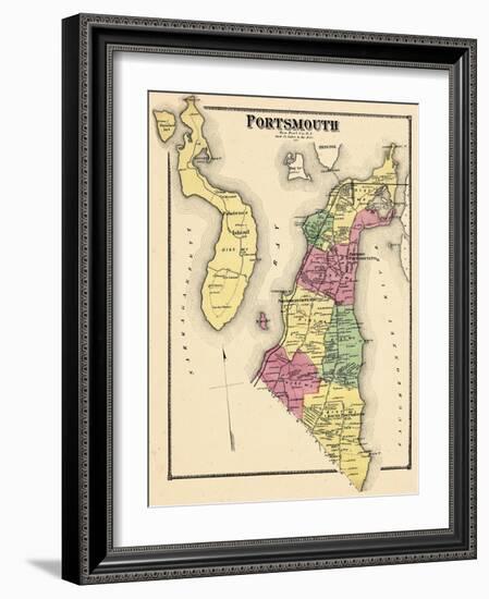 1870, Portmouth, Rhode Island, United States-null-Framed Giclee Print