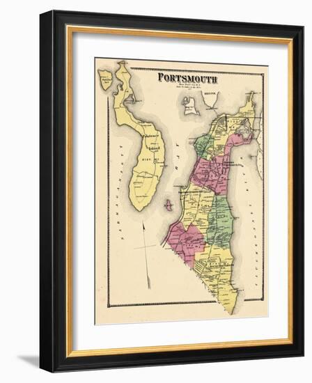 1870, Portmouth, Rhode Island, United States-null-Framed Giclee Print