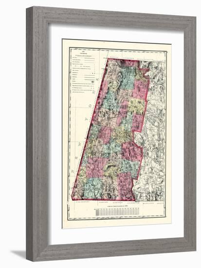 1871, Berkshire County, Massachusetts, United States-null-Framed Giclee Print