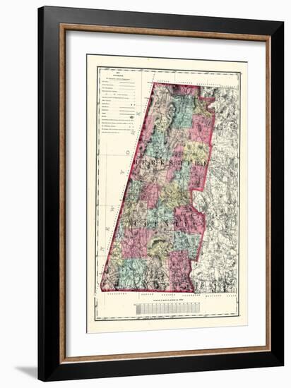 1871, Berkshire County, Massachusetts, United States-null-Framed Giclee Print